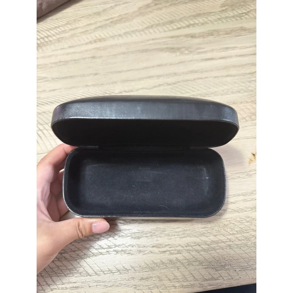 Coach New York Black Hard Shell Sunglasses Eyeglasses Case Embossed Logo